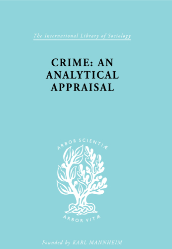 Crime: An Analytical Appraisal