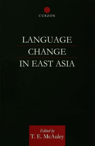 Language Change in East Asia