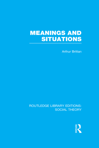 Meanings and Situations