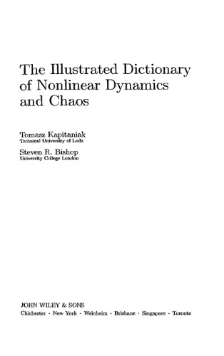 The Illustrated Dictionary of Nonlinear Dynamics and Chaos