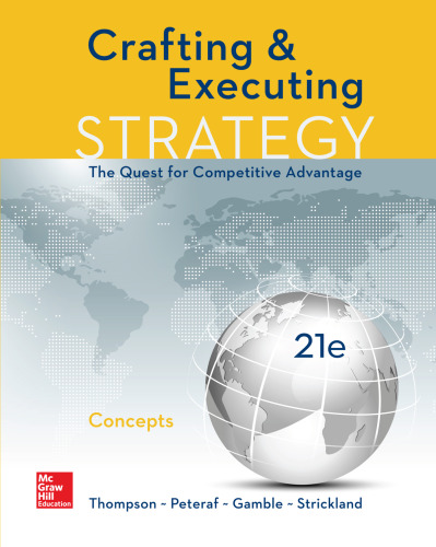 CRAFTING & EXECUTING STRATEGY: CONCEPTS