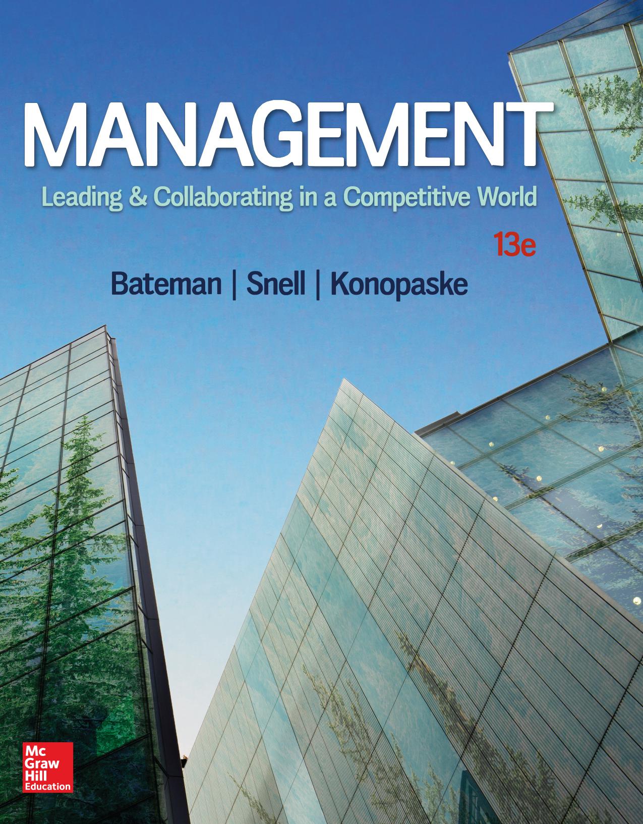 Management: Leading & Collaborating in a Competitive World