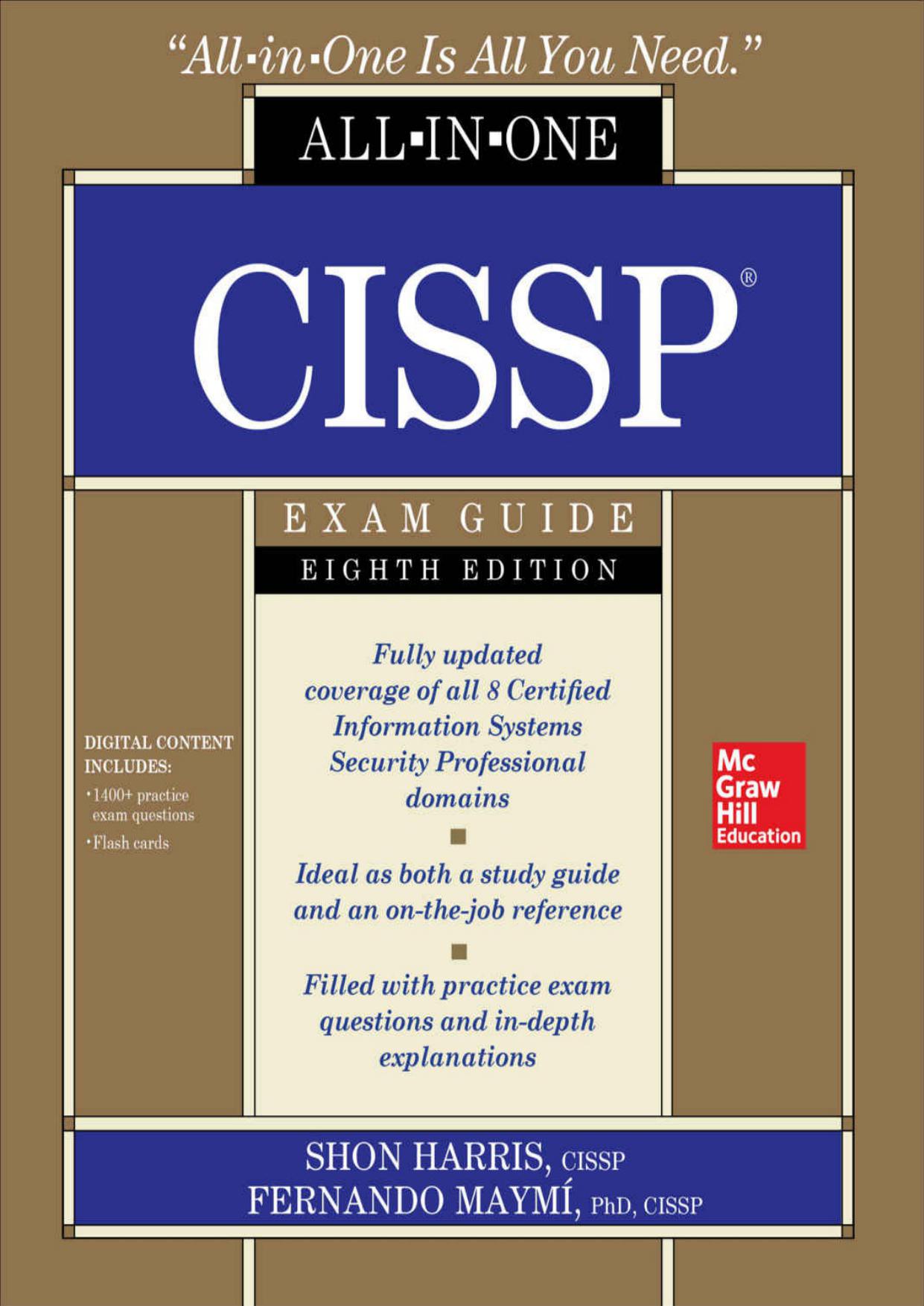 Cissp All-In-One Exam Guide