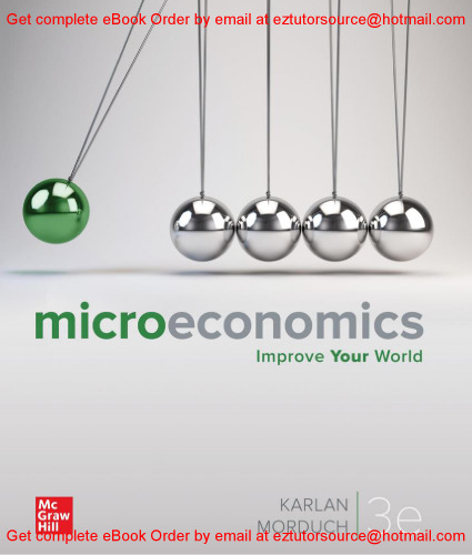 Microeconomics Improve Your World