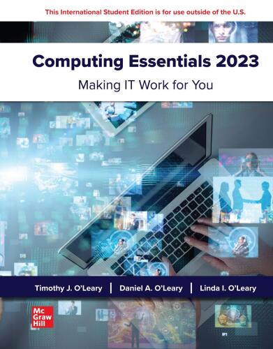 Computing Essentials 2023