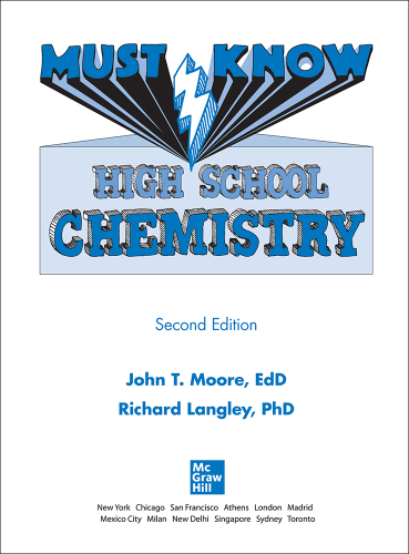 Must Know High School Chemistry, Second Edition