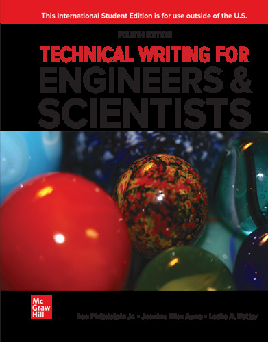 Technical Writing for Engineers & Scientists (International Student Edition)