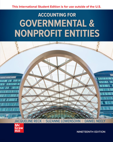 ISE Accounting for Governmental & Nonprofit Entities