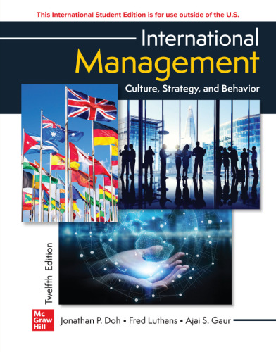 International Management: Culture Strategy and Behavior ISE