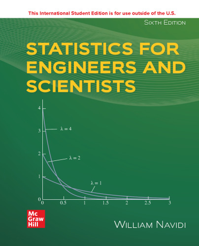 Statistics for Engineers and Scientists ISE
