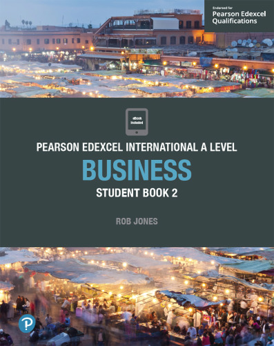 Pearson Edexcel International: A Level Business Student Book