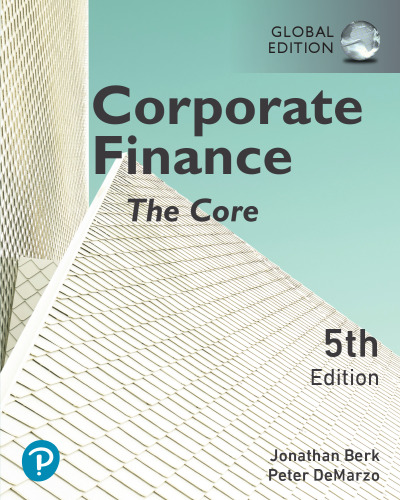 Corporate Finance: The Core,
