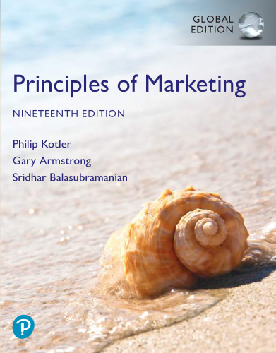 Principles of Marketing Nineteenth Edition 2023