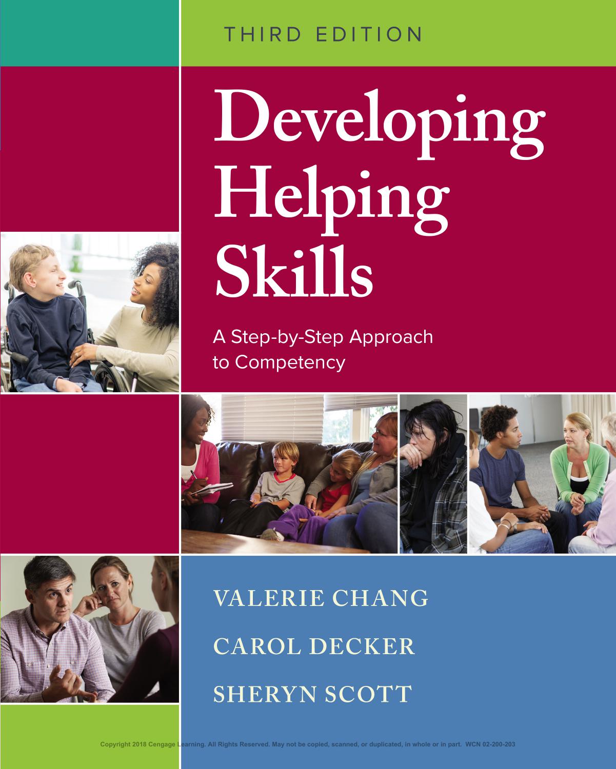 Developing Helping Skills: A Step-By-Step Approach to Competency