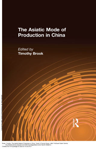 The Asiatic Mode of Production in China