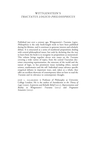 Wittgenstein's Tractatus Logico-Philosophicus: A Critical Guide