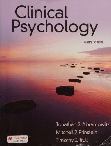 Clinical Psychology: A Scientific, Mulitcultural, and Life-Span Perspective