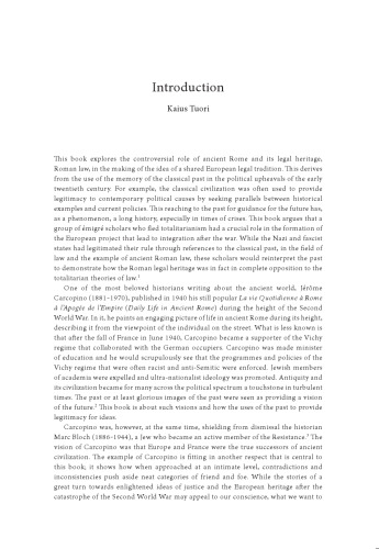 Roman Law and the Idea of Europe (incomplete)