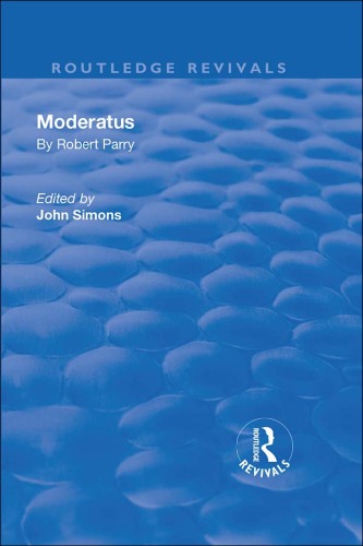 Moderatus: By Robert Parry