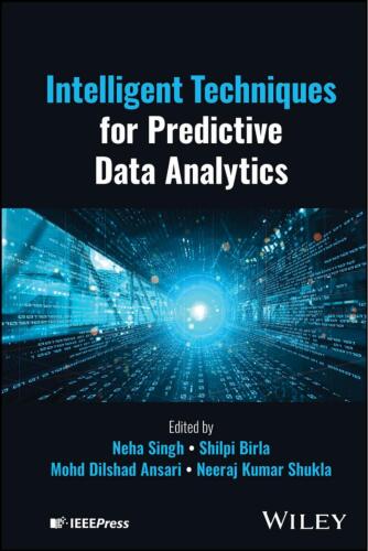Intelligent Techniques for Predictive Data Analytics
