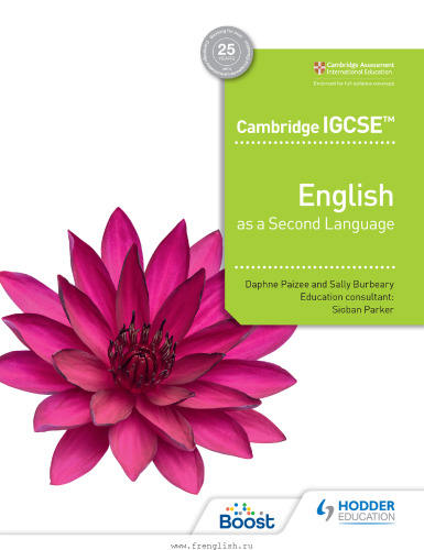 Cambridge IGCSE English as a Second Language: Hodder Education Group