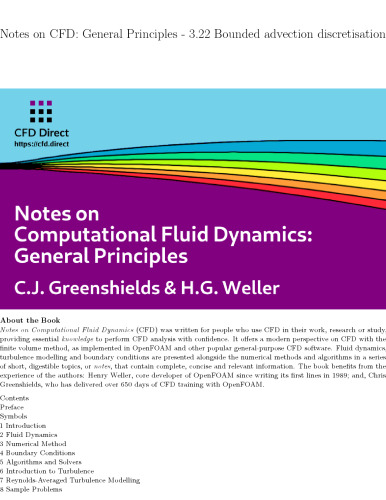 Notes on Computational Fluid Dynamics: General Principles