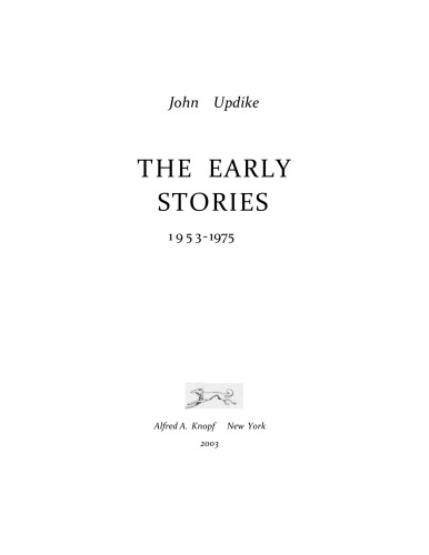 The Early Stories: 1953-1975