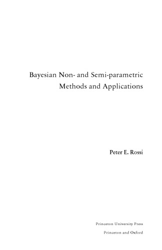 Bayesian Non- And Semi-Parametric Methods and Applications
