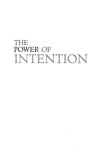 The Power of Intention