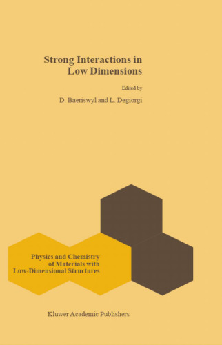 Strong interactions in low dimensions