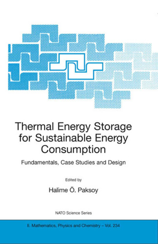 Thermal Energy Storage for Sustainable Energy Consumption: Fundamentals, Case Studies and Design (NATO Science Series II: Mathematics, Physics and Chemistry)