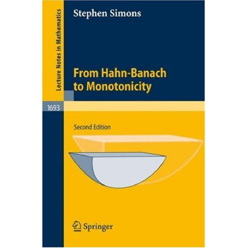 From Hahn-Banach to monotonicity