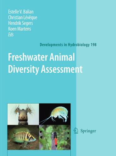 Freshwater Animal Diversity Assessment (Developments in Hydrobiology, 198)