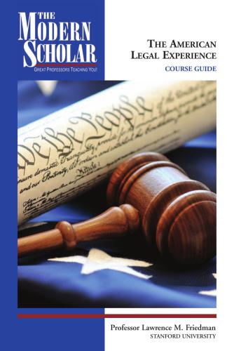 The American legal experience