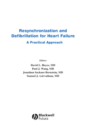 Resynchronization and Defibrillation for Heart Failure: A Practical Approach