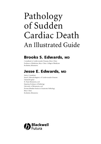Pathology of Sudden Cardiac Death: An Illustrated Guide