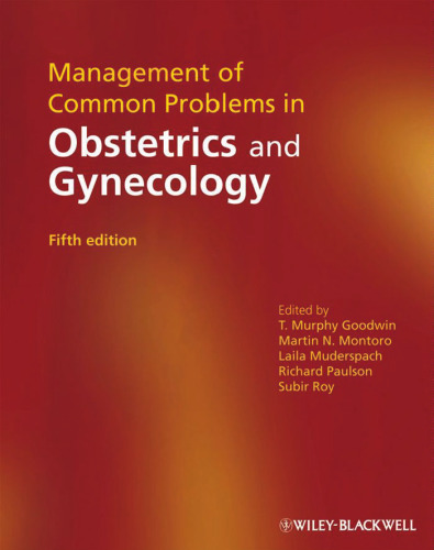 Management of Common Problems in Obstetrics and Gynecology, 5th edition