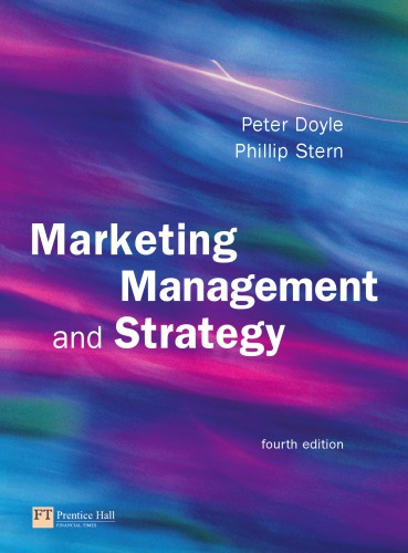 Marketing management and strategy