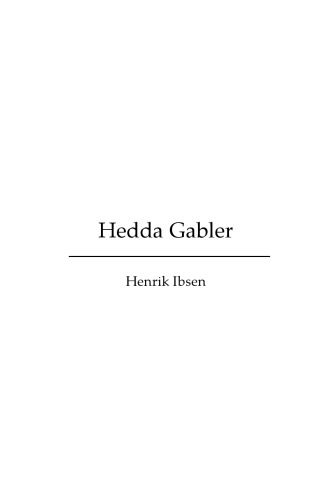 Hedda Gabler