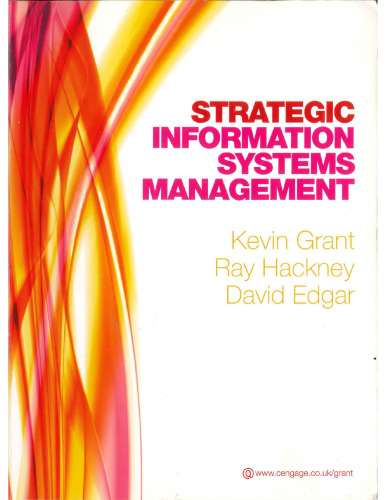 Strategic Information Systems Management