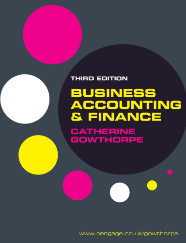 Business Accounting and Finance