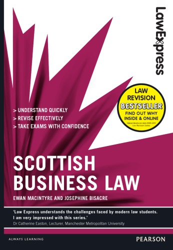 Law Express: Scottish Business Law (Revision guide)