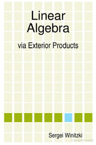 Linear Algebra via Exterior Products