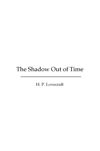 The Shadow Out of Time