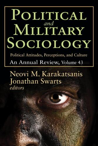 Political and Military Sociology: An Annual Review