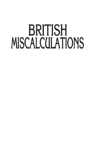 British Miscalculations: The Rise of Muslim Nationalism, 1918-1925