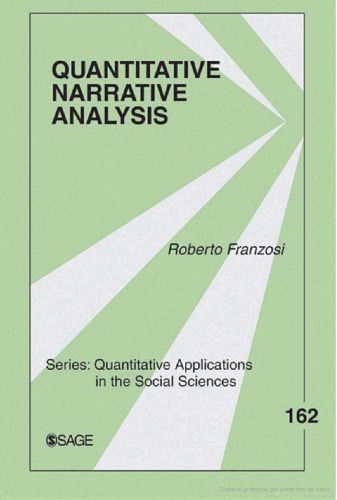 Quantitative Narrative Analysis