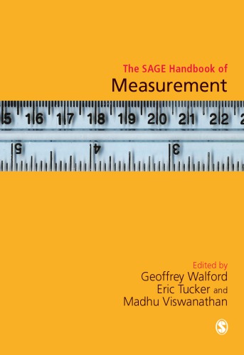 The SAGE Handbook of Measurement