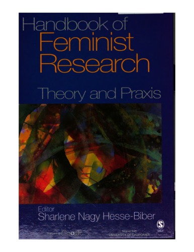 Handbook of Feminist Research: Theory and Praxis