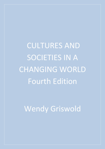 Cultures and Societies in a Changing World